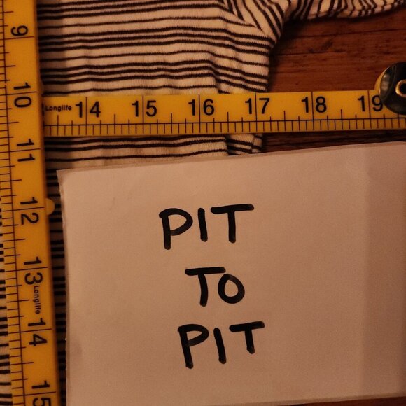 STUSSY Brown Striped Long Sleeve Turtleneck Tee - Picture 9 of 11